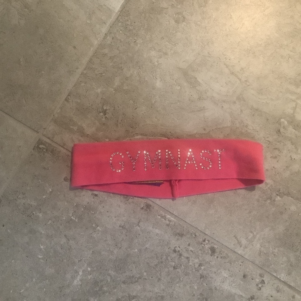 🎉Gymnast pink rhinestone headband